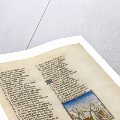 A Husband Beating his Wife with a Stick by Anonymous