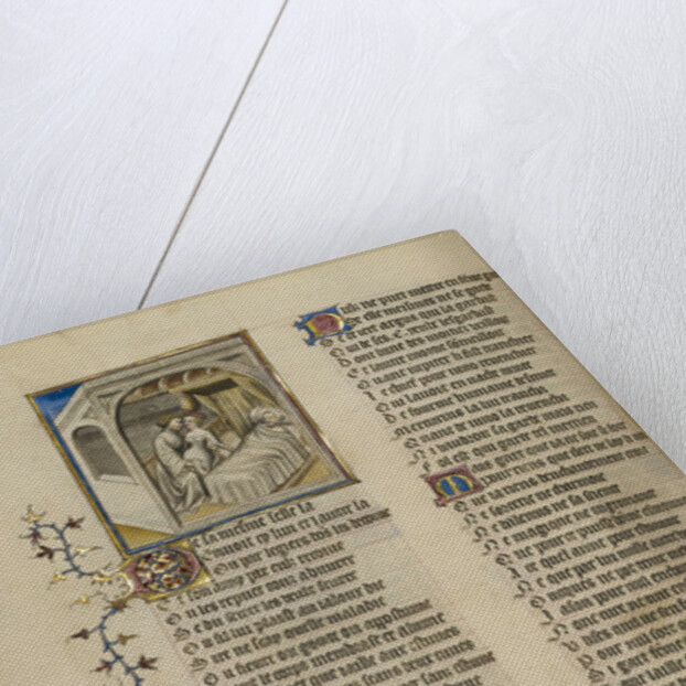 A Woman Meeting with Her Lover while Her Husband Sleeps by Anonymous