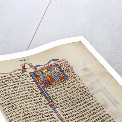 Initial S: A Woman Leaving Her Husband's House by Anonymous