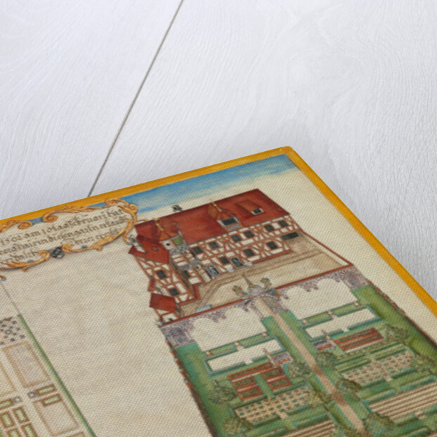 The Nuremberg Residence and Garden of Magdalene Pairin by Georg Strauch