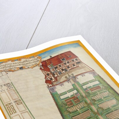 The Nuremberg Residence and Garden of Magdalene Pairin by Georg Strauch