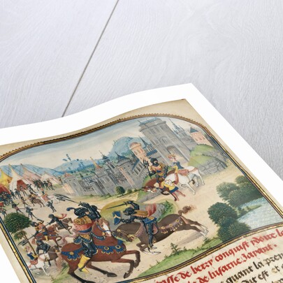 The Abduction of Ydoire by Loyset Liédet