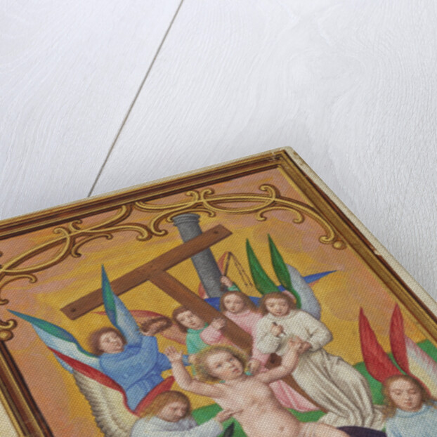 The Christ Child Surrounded by the Instruments of the Passion by Simon Bening