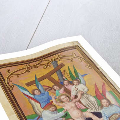 The Christ Child Surrounded by the Instruments of the Passion by Simon Bening