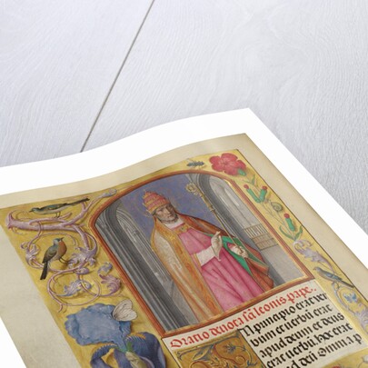 Pope Leo by Workshop of Master of the First Prayer Book of Maximilian