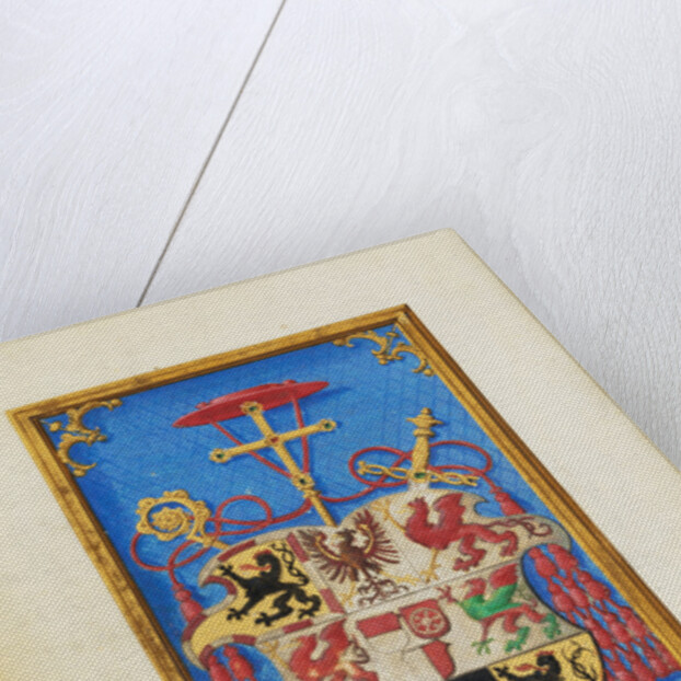 Blazon of Cardinal Albrecht von Brandenburg by Simon Bening