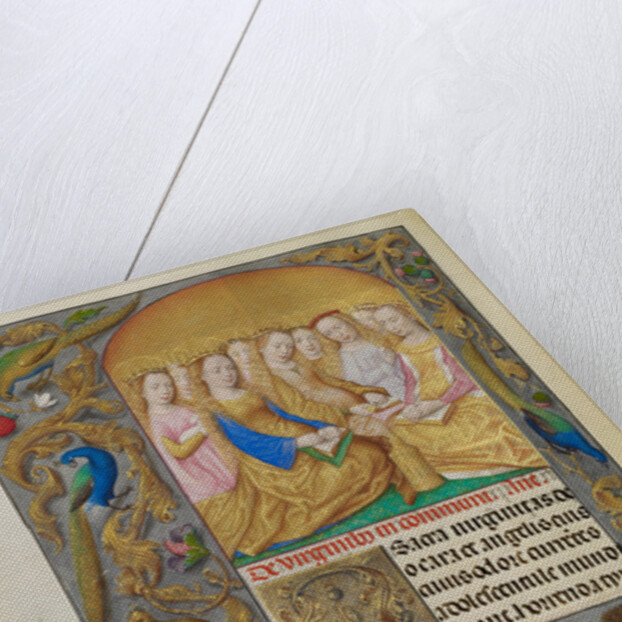 Virgin Saints by Workshop of Master of the First Prayer Book of Maximilian