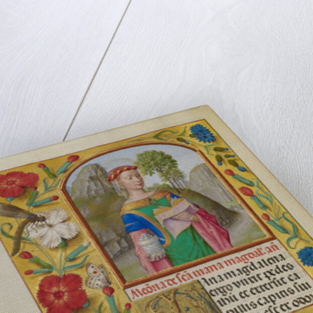 Mary Magdalene with a Book and an Ointment Jar by Workshop of Master of the First Prayer Book of Maximilian