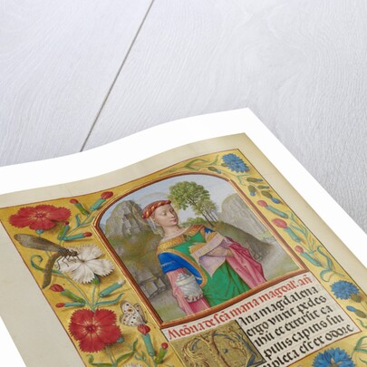 Mary Magdalene with a Book and an Ointment Jar by Workshop of Master of the First Prayer Book of Maximilian