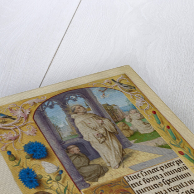 The Stigmatization of Saint Francis by Master of the Lübeck Bible