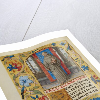 Saint Anthony of Padua by Master of James IV of Scotland