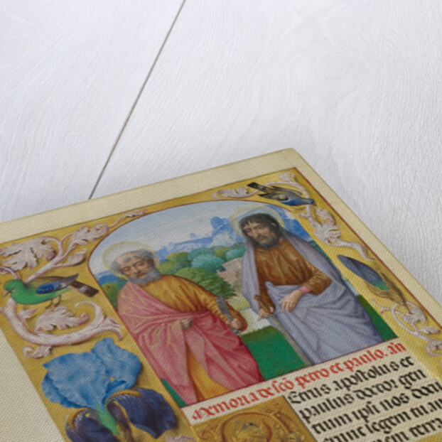 Saints Peter and Paul by Workshop of Master of the First Prayer Book of Maximilian
