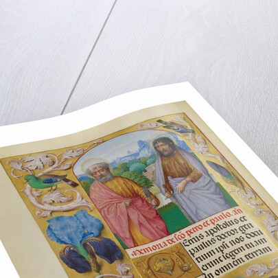 Saints Peter and Paul by Workshop of Master of the First Prayer Book of Maximilian