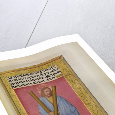 Saint Andrew by Workshop of Master of the First Prayer Book of Maximilian