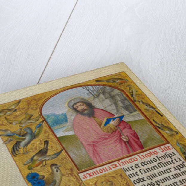 Saint James as a Pilgrim by Workshop of Master of the First Prayer Book of Maximilian