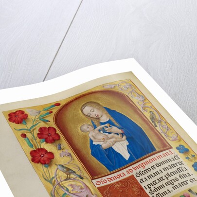 The Virgin and Child by Workshop of Master of the First Prayer Book of Maximilian