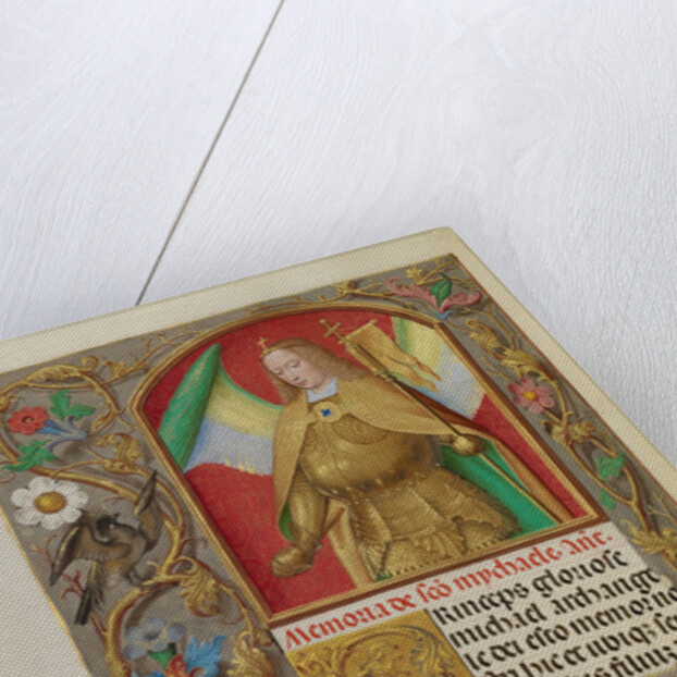 Saint Michael by Workshop of Master of the First Prayer Book of Maximilian