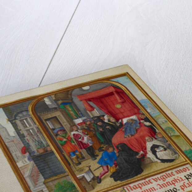 Deathbed Scene by Master of James IV of Scotland