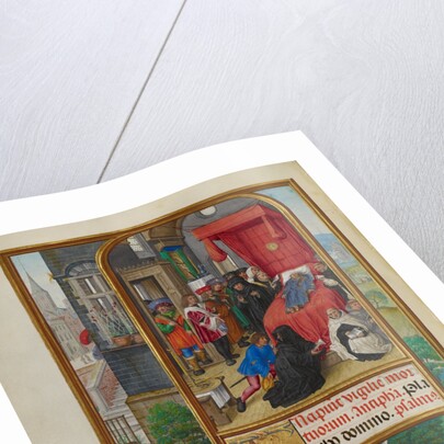 Deathbed Scene by Master of James IV of Scotland