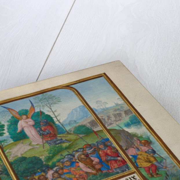 Scenes from the Life of Gideon and Moses and the Burning Bush by Master of James IV of Scotland