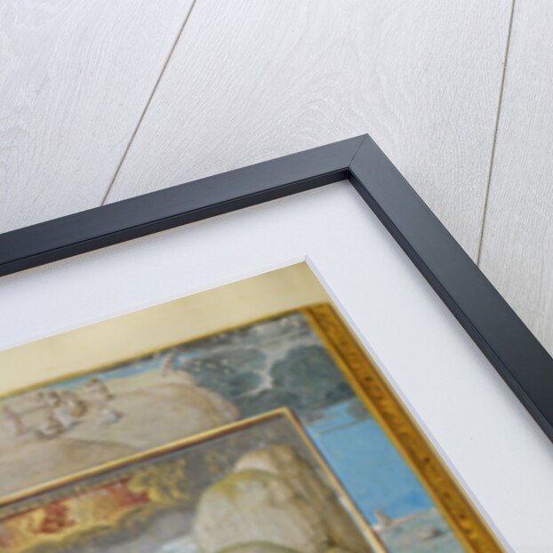 Saint John on Patmos by Master of the Lübeck Bible