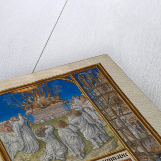 Elijah Begging for Fire from Heaven by Master of James IV of Scotland