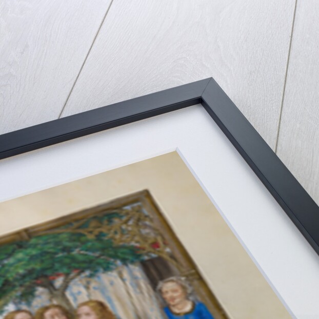 Abraham and the Three Angels by Master of James IV of Scotland