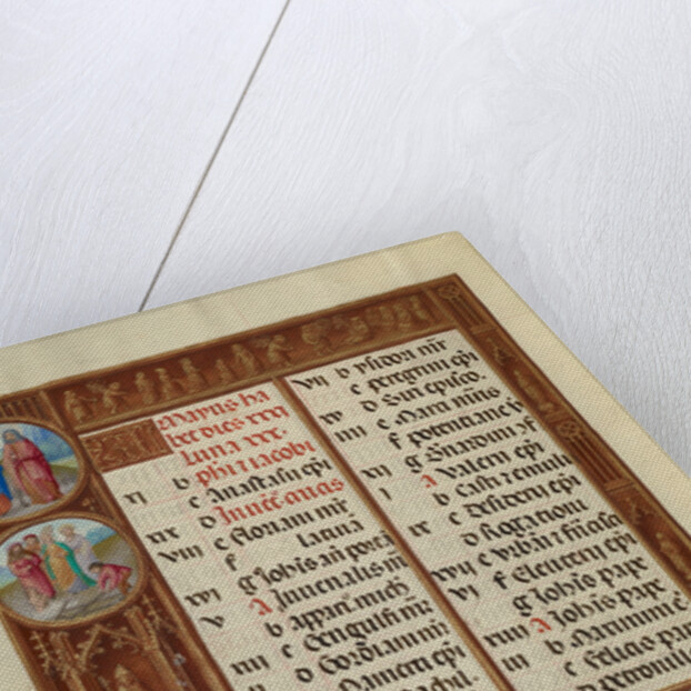 Music-Making, Zodiacal Sign of Gemini by Workshop of the Master of James IV of Scotland