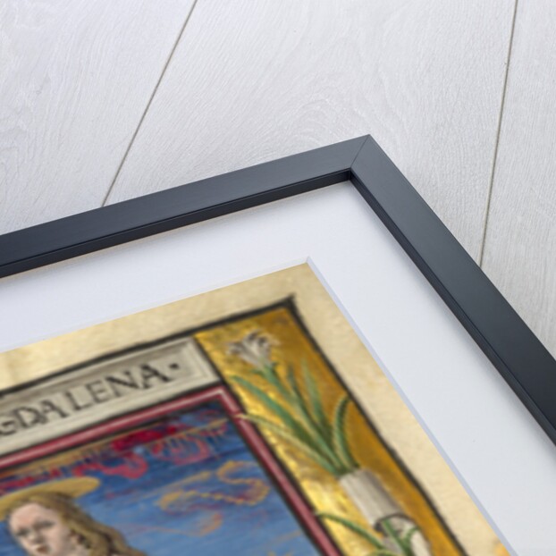 Mary Magdalene Borne Aloft by Taddeo Crivelli