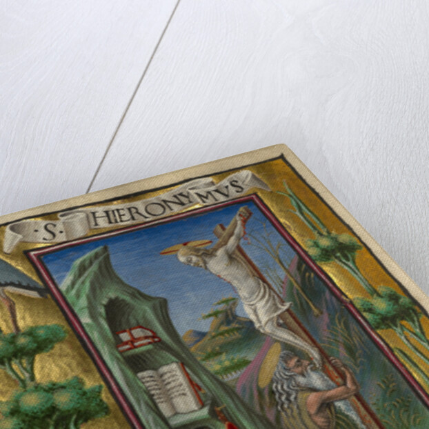 Saint Jerome in the Desert by Taddeo Crivelli