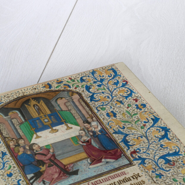 The Adoration of the Eucharist by Willem Vrelant