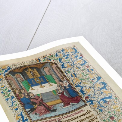 The Adoration of the Eucharist by Willem Vrelant