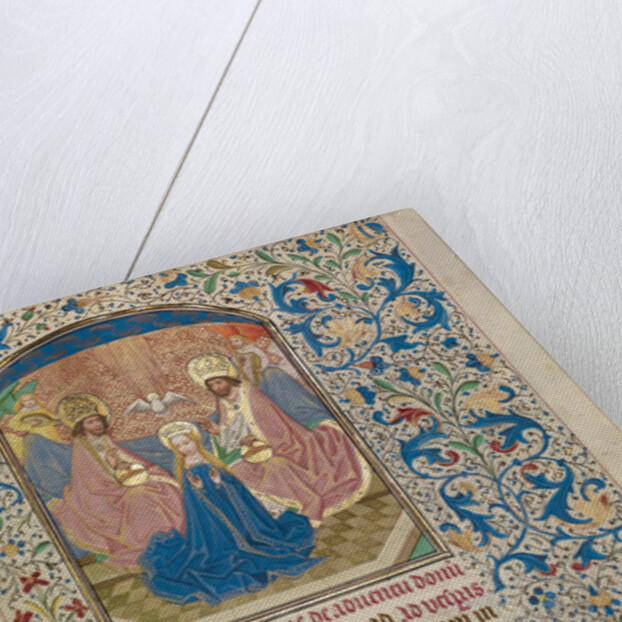 The Coronation of the Virgin by Willem Vrelant