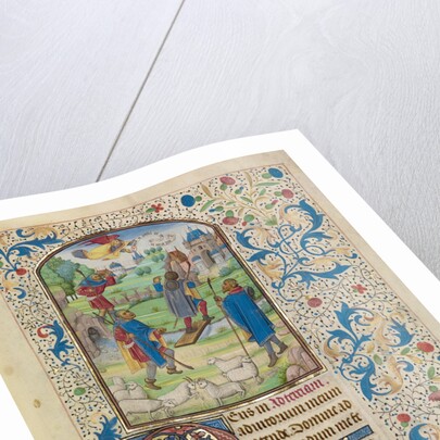 The Annunciation to the Shepherds by Willem Vrelant