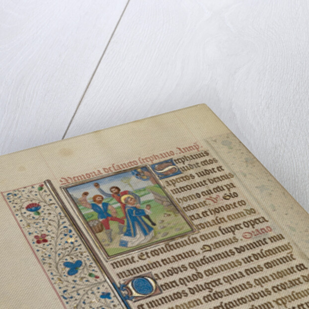 The Stoning of Saint Stephen by Workshop of Willem Vrelant