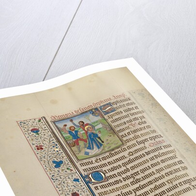 The Stoning of Saint Stephen by Workshop of Willem Vrelant