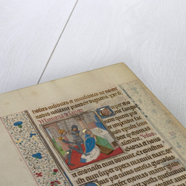 The Martyrdom of Saint Thomas Becket by Workshop of Willem Vrelant