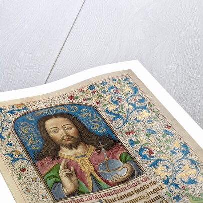 Salvator Mundi by Workshop of Willem Vrelant