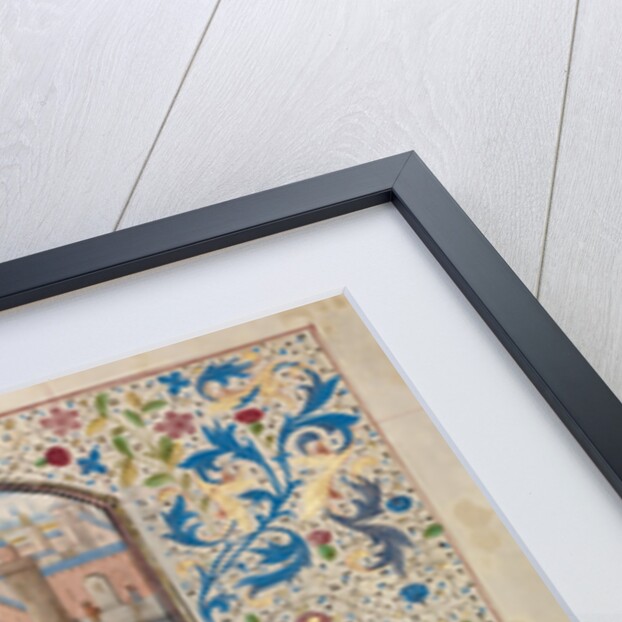 Saint Christopher Carrying the Christ Child by Willem Vrelant