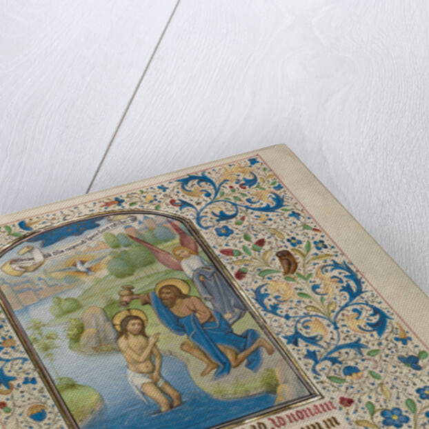 The Baptism of Christ by Willem Vrelant