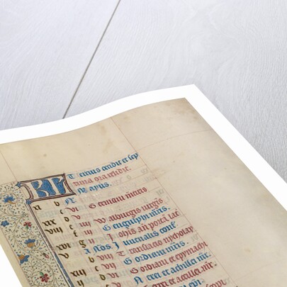 A Man Hawking, Zodiacal Sign of Gemini by Workshop of Willem Vrelant