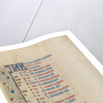 A Man Mowing, Zodiacal Sign of Cancer by Workshop of Willem Vrelant