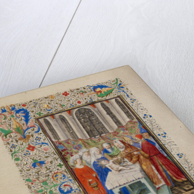 The Circumcision by Master of the Llangattock Hours