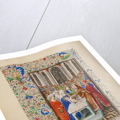 The Circumcision by Master of the Llangattock Hours