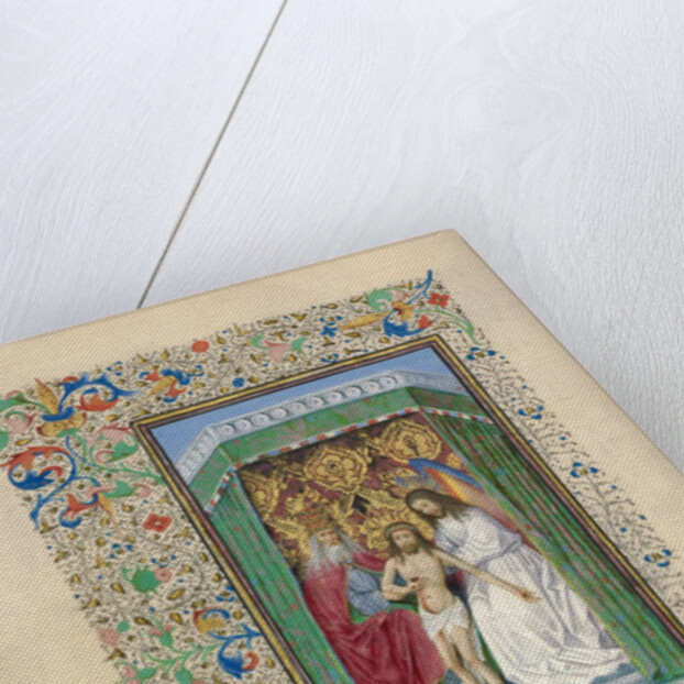 The Throne of Grace Trinity by Workshop of Master of Jean Chevrot