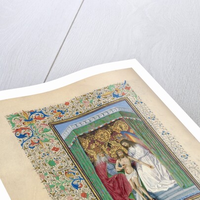 The Throne of Grace Trinity by Workshop of Master of Jean Chevrot