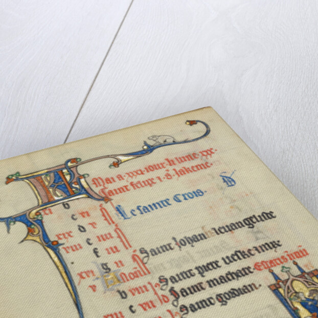 A Man Hawking by Anonymous