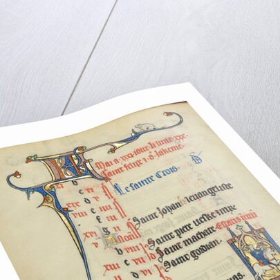 A Man Hawking by Anonymous