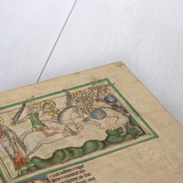 The Battle between the Horsemen and the Beast by Anonymous