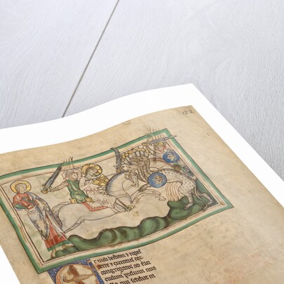 The Battle between the Horsemen and the Beast by Anonymous